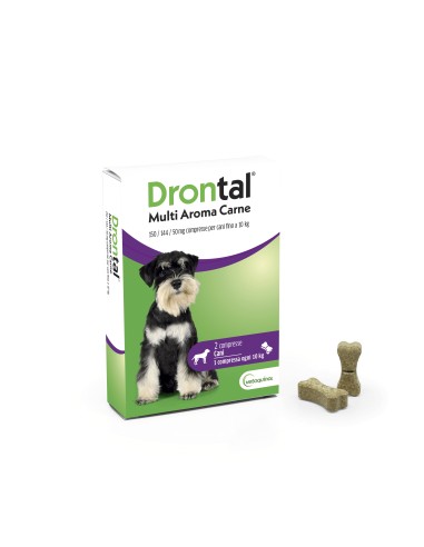 DRONTAL MULTI AR CARNE 2 compresse