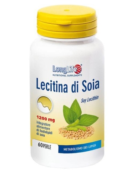 LONGLIFE LECITINA SOIA 60 PERLE DI GELATINA DA 1,7 G