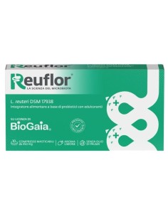REUFLOR 10 COMPRESSE MASTICABILI AROMA LIMONE