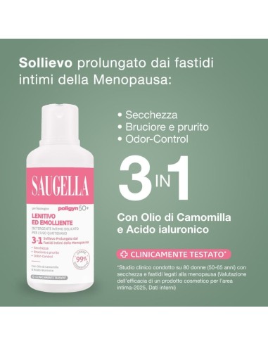 SAUGELLA POLIGYN PH NEUTRO DETERGENTE INTIMO LENITIVO ED EMOLLIENTE 250 ML