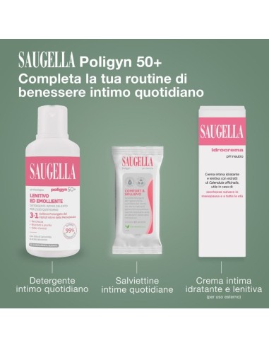 SAUGELLA POLIGYN PH NEUTRO DETERGENTE INTIMO LENITIVO ED EMOLLIENTE 250 ML