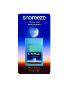 SNOREEZE ORAL STRIPS 14 PEZZI