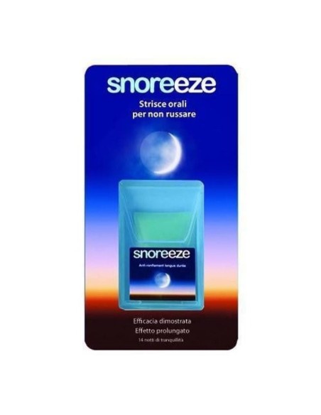SNOREEZE ORAL STRIPS 14 PEZZI
