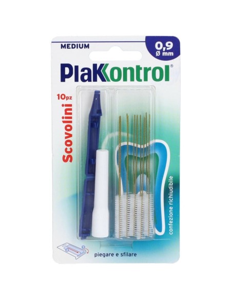 PLAKKONTROL MINIGRIP SCOVOLINO 0,9 MM 10 PEZZI