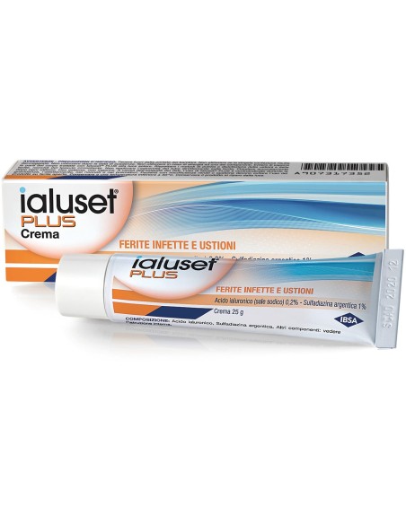 IALUSET PLUS CREMA MEDICAZIONE 25 G