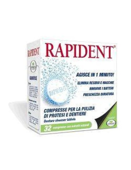 RAPIDENT COMPRESSE 32 PEZZI