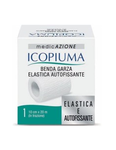 ICOPIUMA BENDA GARZA ELASTICA AUTOFISSANTE CM 10X20 MT
