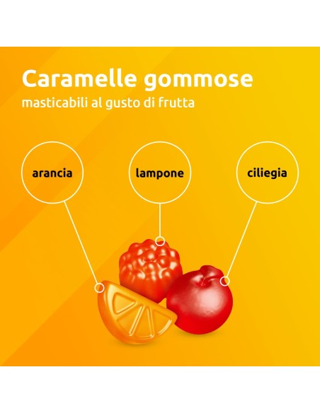Supradyn Energy Integratore di Vitamina A, B, C, D e Coenzima Q10, contro la Stanchezza, 70 Caramelle Gommose