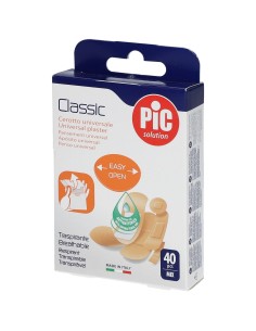 PIC Classic Cerotto mix antibatterico 40 pezzi