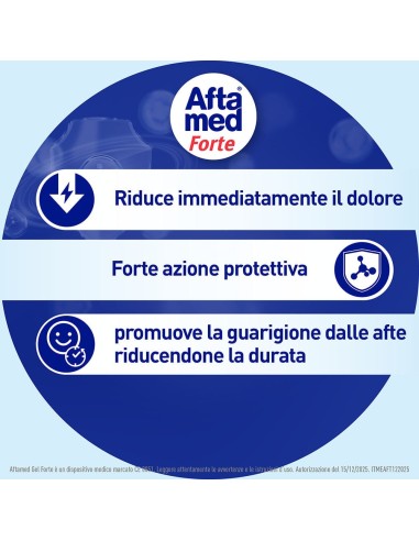 AFTAMED GEL FORTE SCUDO 8 ML