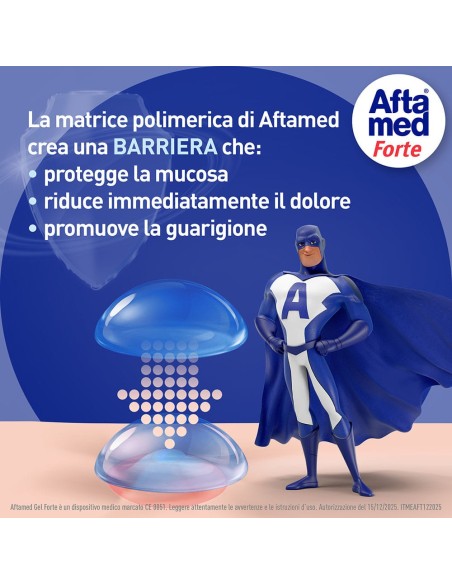 AFTAMED GEL FORTE SCUDO 8 ML
