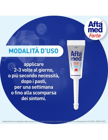AFTAMED GEL FORTE SCUDO 8 ML