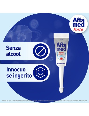 AFTAMED GEL FORTE SCUDO 8 ML