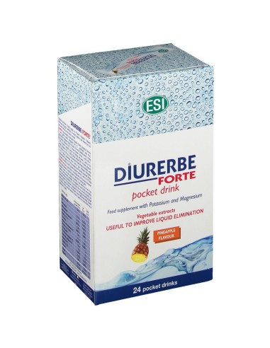 ESI DIURERBE FORTE POCKET DRINK ANANAS 24 X 20 ML
