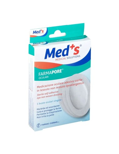 MEDICAZIONE ADESIVA MEDS OCULARE 5 PEZZI