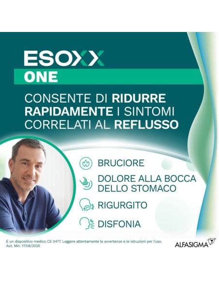 ESOXX ONE 20 BUSTINE STICK PACK 10 ML AROMA UVA