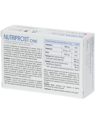 NUTRIPROST ONE 20 CAPSULE 28 G