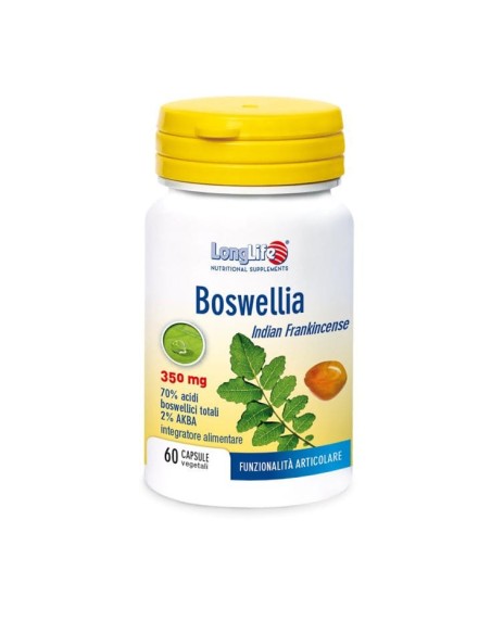 LONGLIFE BOSWELLIA 60 CAPSULE VEGETALI