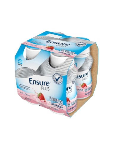 ENSURE PLUS FRAGOLA 4 BOTTIGLE DA 200 ML