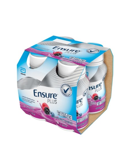 ENSURE PLUS FRUTTI DI BOSCO 4 BOTTIGLIE DA 200 ML
