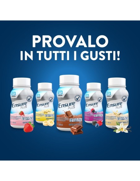 ENSURE PLUS FRUTTI DI BOSCO 4 BOTTIGLIE DA 200 ML