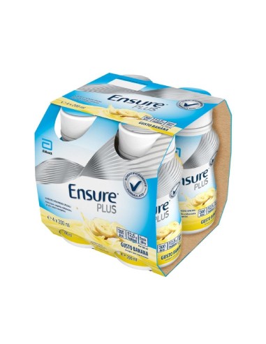 ENSURE PLUS BANANA 4 BOTTIGLIE DA 200 ML