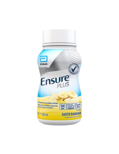 ENSURE PLUS BANANA 4 BOTTIGLIE DA 200 ML