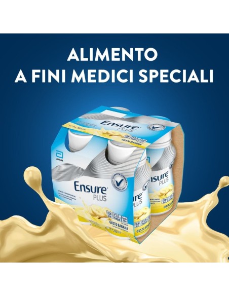 ENSURE PLUS BANANA 4 BOTTIGLIE DA 200 ML