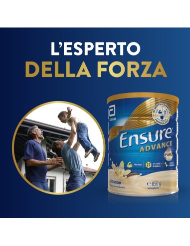 ENSURE ADVANCE VANIGLIA 850 G