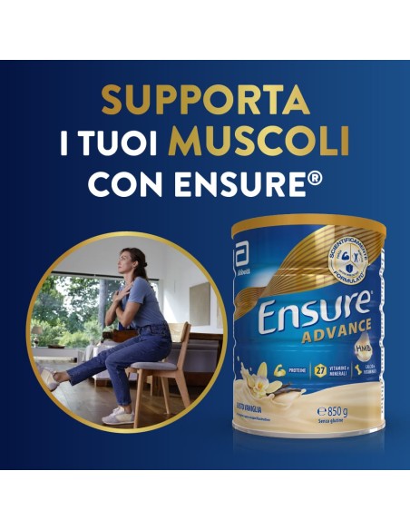 ENSURE ADVANCE VANIGLIA 850 G