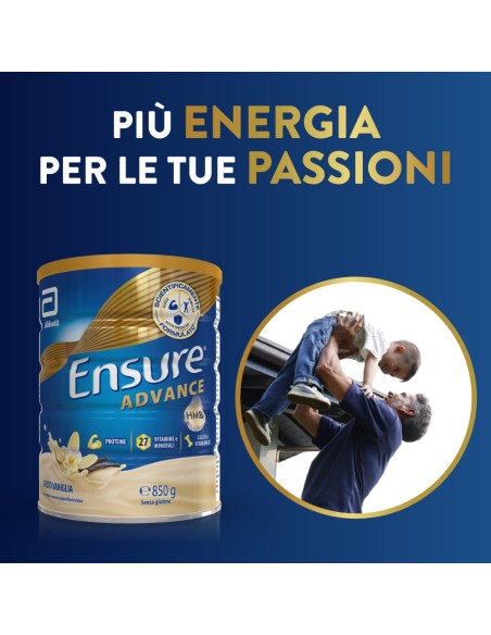 ENSURE ADVANCE VANIGLIA 850 G