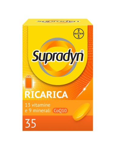 Supradyn Ricarica Integratore Multivitaminico Completo Vitamine e Minerali, 35 Compresse
