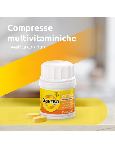 Supradyn Ricarica Integratore Multivitaminico Completo Vitamine e Minerali, 35 Compresse