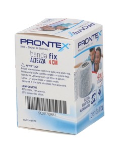 BENDA ELASTICA PRONTEX FIX AUTOFISSANTE 4 CM DI ALTEZZA PER 4 METRI IN ESTENSIONE 2