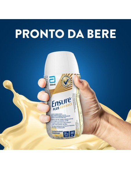 ENSURE PLUS ADVANCE BANANA 4 BOTTIGLIE DA 220 ML