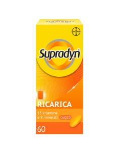 Supradyn Ricarica Integratore Multivitaminico Completo Vitamine e Minerali, 60 Compresse
