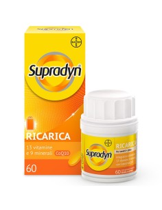 Supradyn Ricarica Integratore Multivitaminico Completo Vitamine e Minerali, 60 Compresse 2