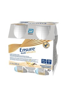 ENSURE PLUS ADVANCE VANIGLIA 4 BOTTIGLIE DA 220 ML