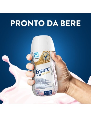 ENSURE PLUS ADVANCE FRAGOLA 4 BOTTIGLIE DA 220 ML
