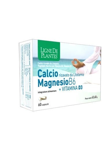 CALCIO + MAGNESIO B6 + VITAMINA D3 60 CAPSULE