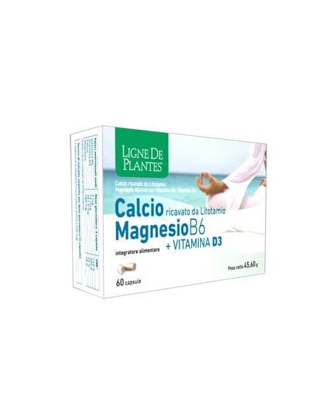 CALCIO + MAGNESIO B6 + VITAMINA D3 60 CAPSULE