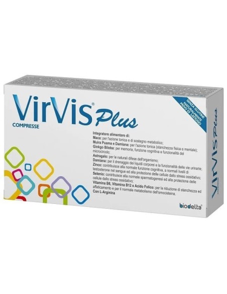 VIRVIS PLUS 30 COMPRESSE