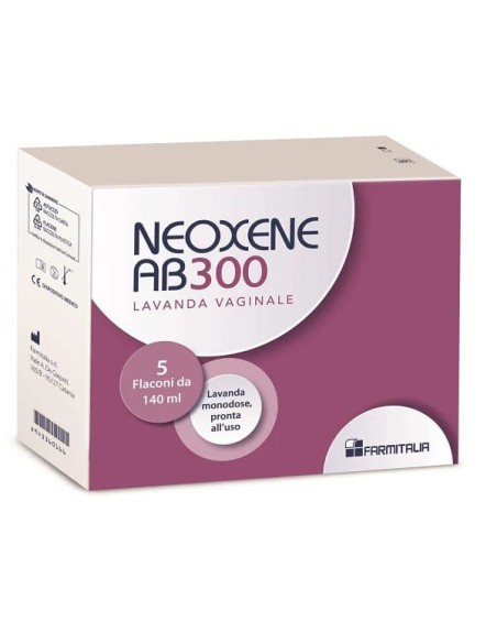 NEOXENE AB 300 LAVANDA VAGINALE 5 FLACONI DA 140 ML