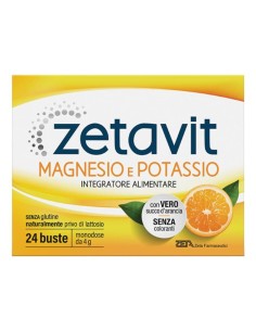 ZETAVIT MAGNESIO POTASSIO 24 BUSTINE DA 4 G