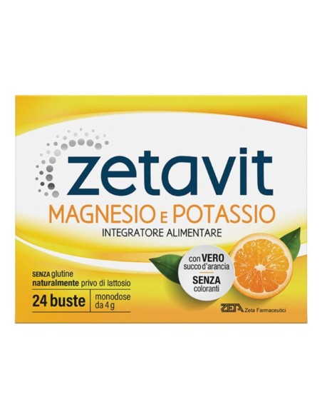 ZETAVIT MAGNESIO POTASSIO 24 BUSTINE DA 4 G