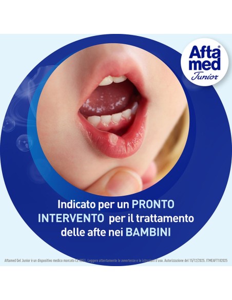 GEL AFTAMED JUNIOR ACIDO IALURONICO 10 ML