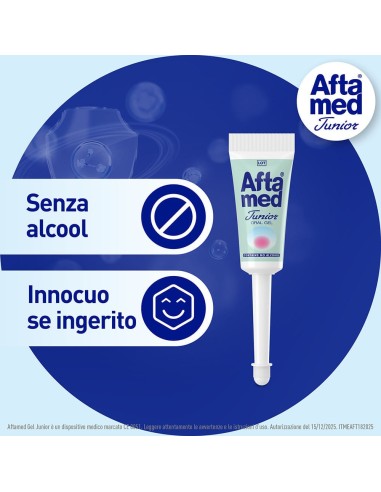 GEL AFTAMED JUNIOR ACIDO IALURONICO 10 ML