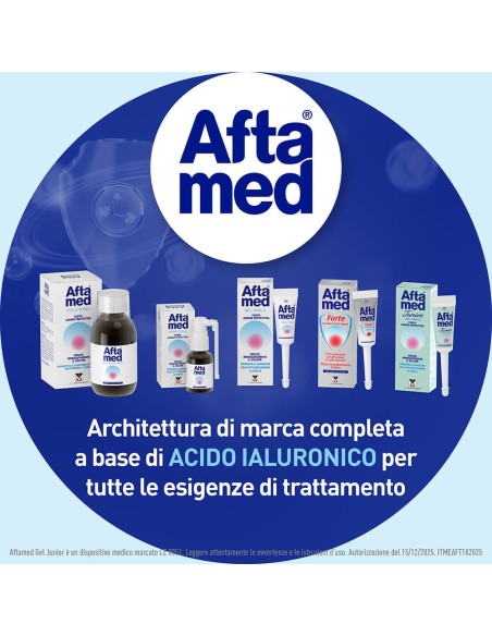 GEL AFTAMED JUNIOR ACIDO IALURONICO 10 ML