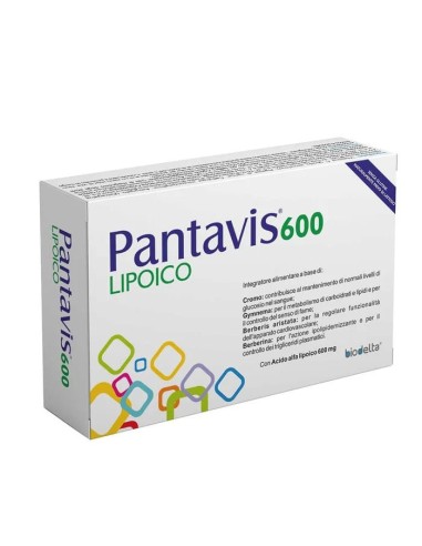 PANTAVIS 600 LIPOICO 30 COMPRESSE