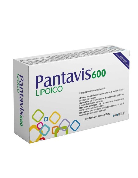 PANTAVIS 600 LIPOICO 30 COMPRESSE